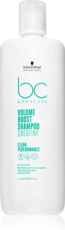 Schwarzkopf Professional BC Bonacure Volume Boost Volumenshampoo Til fint hår og hår uden volumen 1000 ml