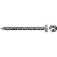 Spanplattenschraube Power-Fast II 6,0x70 Panhead 50 Stück, Vollgewinde, verzinkt