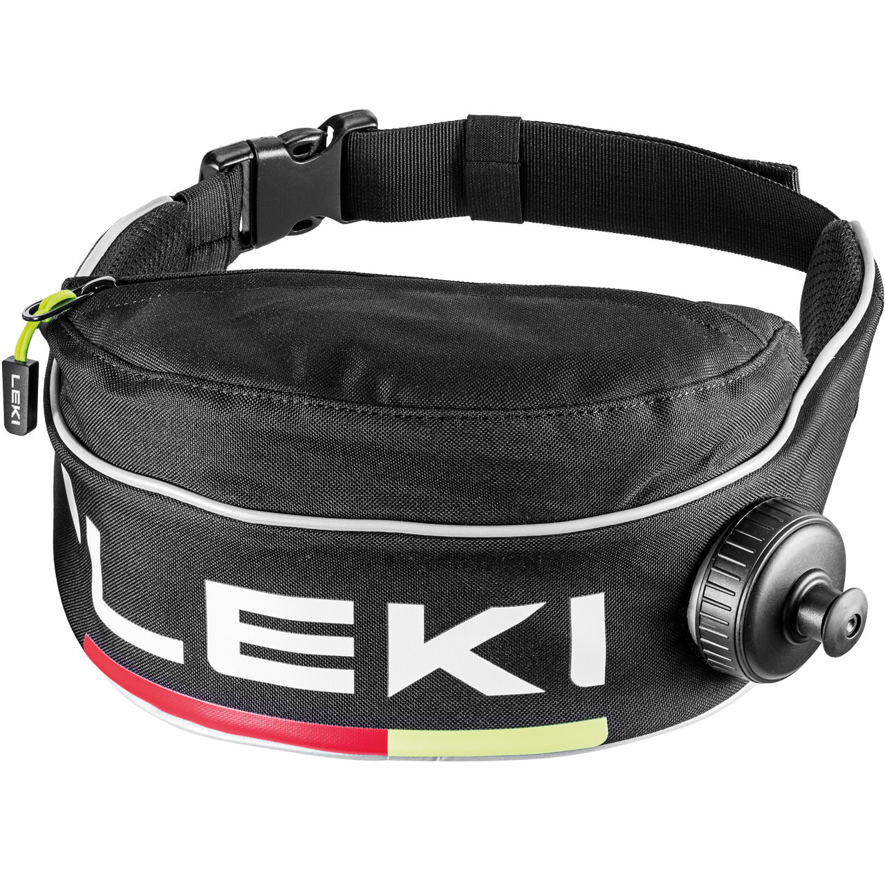 Leki Drinkbelt Thermo black/bright red/neonyellow