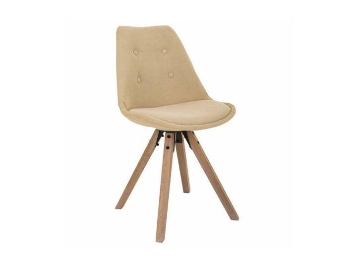 Chaise de Salle à Manger Alexandra House Living Crème 44 x 84 x 48 cm