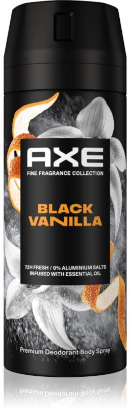 Axe Premium Black Vanilla déodorant spray pour homme 150 ml