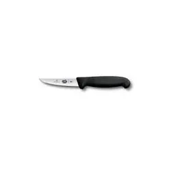 Victorinox Fibrox Kleintiermesser 10 cm | Präzises Fleischermesser mit rutschfestem Griff Schwarz