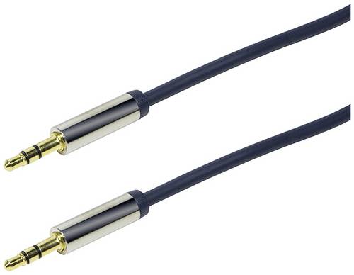LogiLink CA10300 Klinke Audio Anschlusskabel 3.00 m Schwarz (matt)