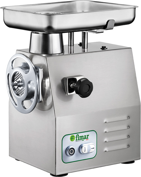 Fimar 22RG - Tritacarne elettrico - 230 V - 1.5 HP - Gruppo macinazione in alluminio - Con inversione di marcia