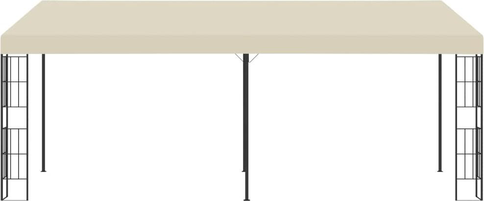 vidaXL Wandtuin Paviljoen Crème 3 x 6 meter