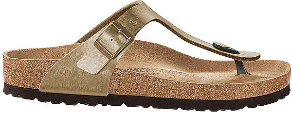 BIRKENSTOCK Damen Sandalen Gizeh Metallics gold   38 W