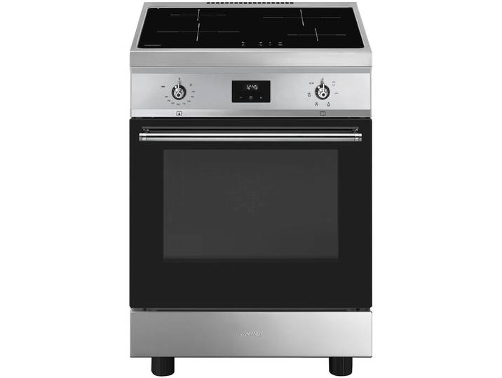 Smeg C6IMXT2 Inductie fornuis Grijs