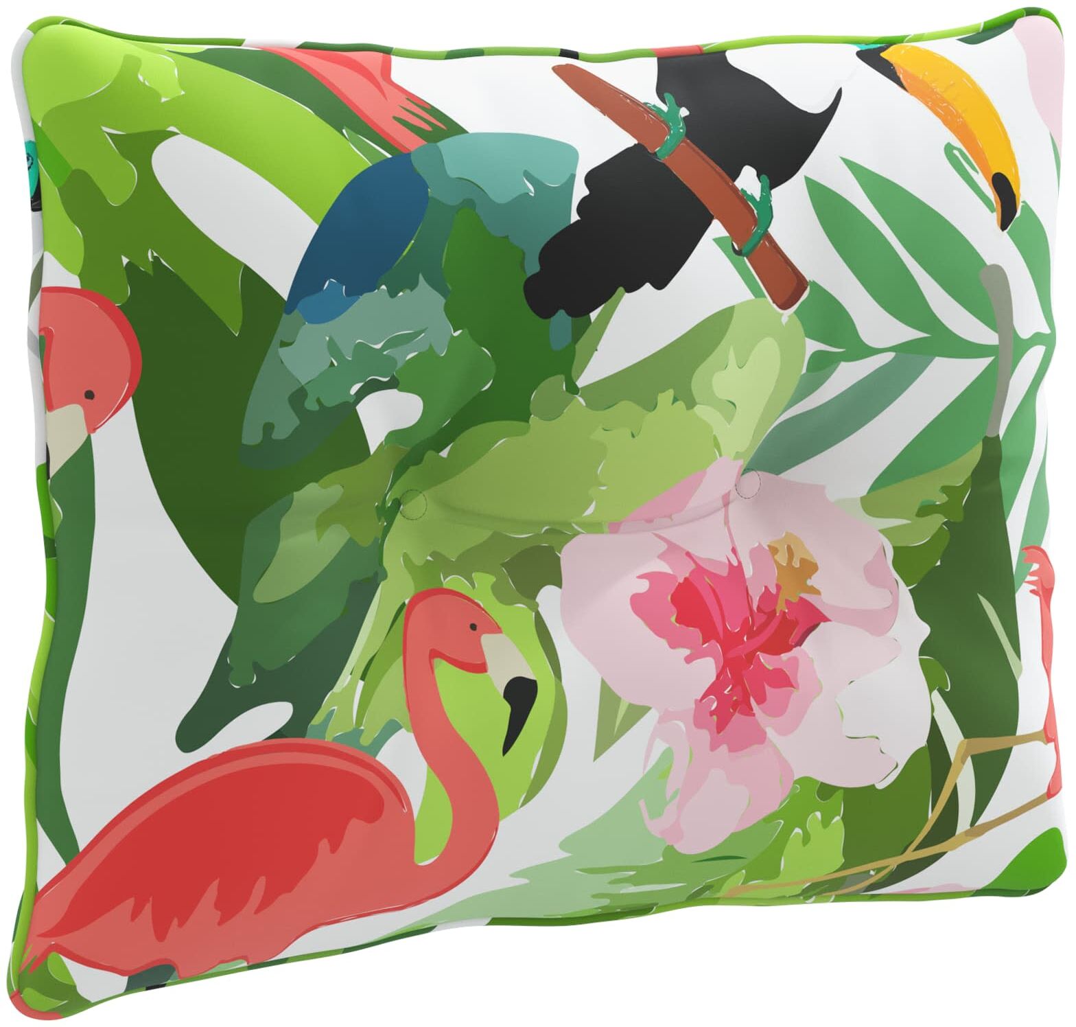vidaXL Coussin de dos PUTTEN 100 % polyester Multicolore