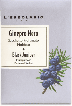 L'Erbolario Mehrzweck-Duftbeutel aus schwarzem Wacholder