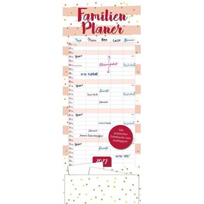 Familienplaner mit Tasche 2027