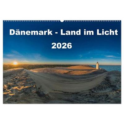 Dänemark - Land im Licht (Wandkalender 2026 DIN A2 quer), CALVENDO Monatskalender