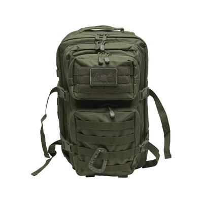 Rucksack BRANDIT "Brandit US Assault Pack Large", Gr. onesize, grün (olive), Polyester, Rucksäcke Rucksack