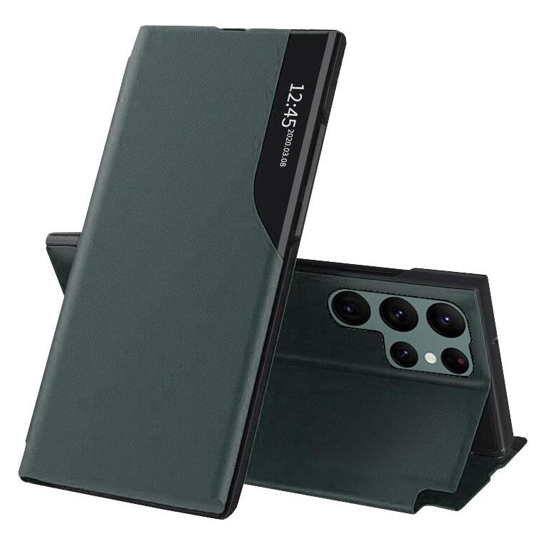 Techsuit - eFold Series - Samsung Galaxy S22 Ultra - Dark Green (Samsung Galaxy S22 Ultra 5G) (56340223)
