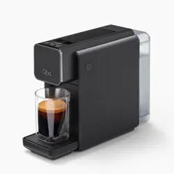 Tchibo Qbo ONE Premium Kapselmaschine, Soft Black, Kapselmaschine, Schwarz