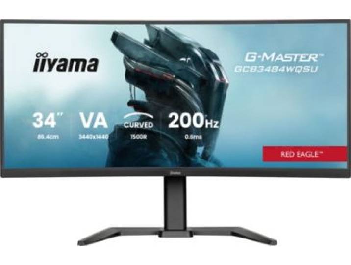 Iiyama - Ecran Pc Gamer G-Master Red Eagle Va 34 Va Wqhd 200 Hz Hdr