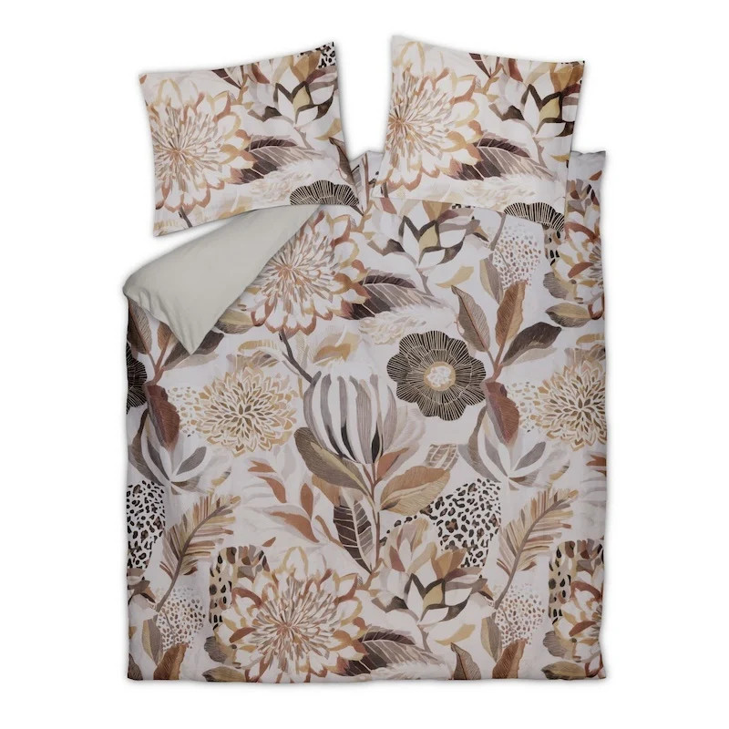 Vandyck Wild Bloom multi dekbedovertrek voor volwassenen