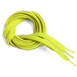 Schnürsenkel "FLAT LACES THERMO 100" - flourgelb