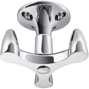 SO-TECH Garderobenhaken Rena, 108177, chrom poliert, Dreifachhaken aus Metall, drehbar