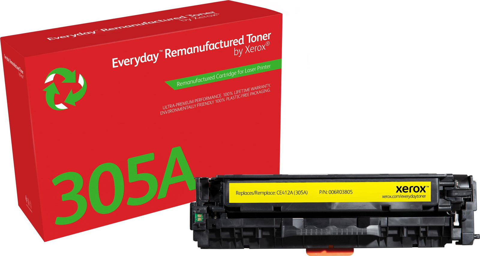 Xerox 006R03805 Everyday Toner geel, compatibel met HP 305A CE412A