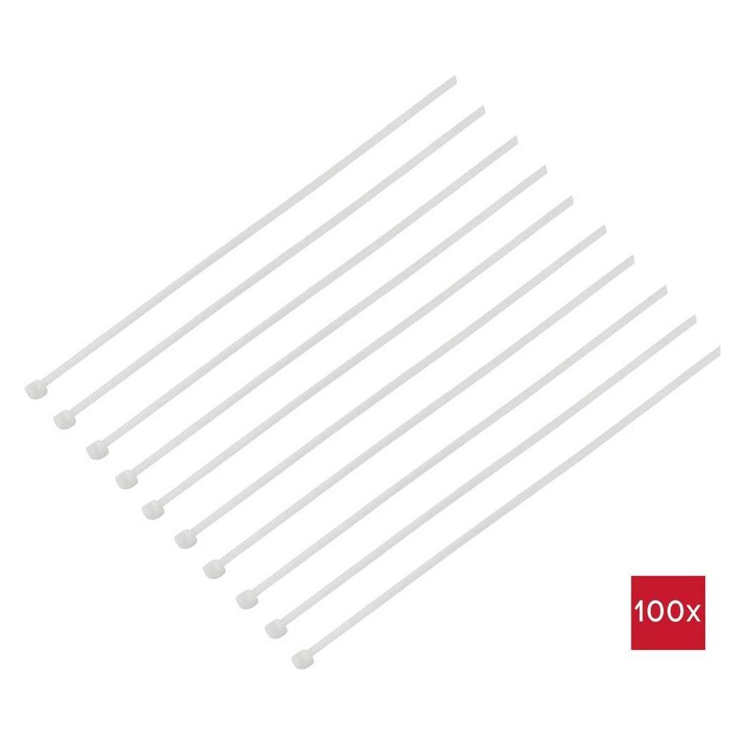 Tru Components TC-BT-650-12.4-N Kabelbinder 650 mm 12.4 mm Natur 100 St. (Kunststoffkabelbinder, 650 mm, 100 Stk.) (TC-12055560)