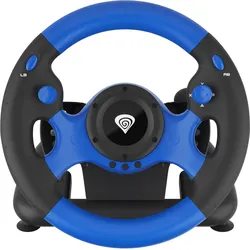 Genesis Seaborg 350 (PC, PS3, PS4, Switch, Xbox 360, Xbox One S, Xbox One X, Xbox Series S, Xbox Series X), Gaming Controller, Blau, Schwarz
