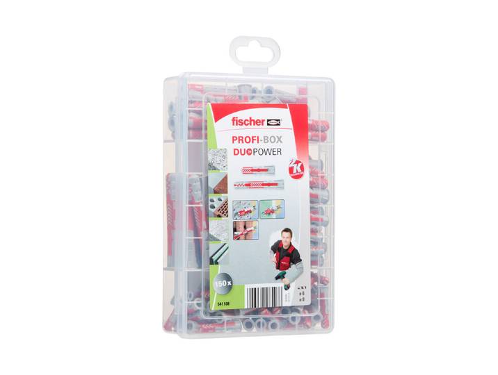 Fischer Duopower Meister-Box ⌀ 6 8 10 mm 132 Stück