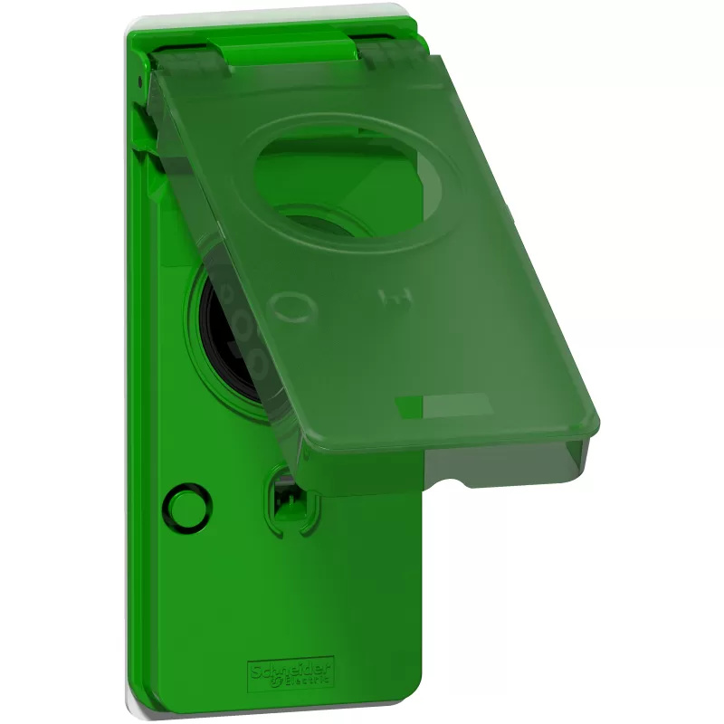 Schneider Electric EVlink Parkplatz 2 - T2-Block grün EVP1PSS2