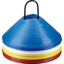 DERBYSTAR Markierungshütchenset 20 cm Umfang 6 cm Höhe