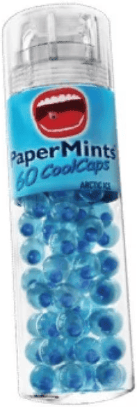 Coolcaps Papermints Cool Caps Capsule Profuma Alito Gusto Artic Ice Twist Confezione 60 Capsule