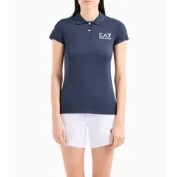 EA7 für Damen. 8NTF70_TJEMZ Polo Sport Ventus7 navy (M), Sportlich, Multisport, Polyamid, Kurzarm, Marine