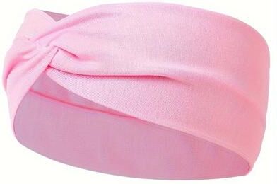 Fusion Finds Comfort Fit Wide Headband Knotted Yoga Headband For Sports, Running & Everyday Style 8