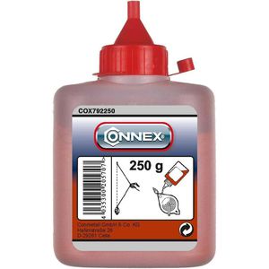 Connex Schlagschnurkreide COX792250, 250g, rot