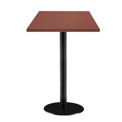 RestooTab - Stehtisch Rome 60x60cm rosso jaipur fenix