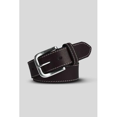 Ledergürtel MEYER "MEYER Gürtel", Herren, Gr. 80, braun, Obermaterial: 100% Lammleder LEL., uni, Gürtel Ledergürtel, Größenverstellbar