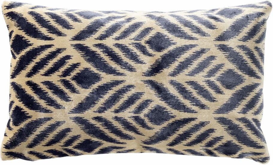 Hoii Coussin bleu 30x50 cm Bleu 30x12x50cm