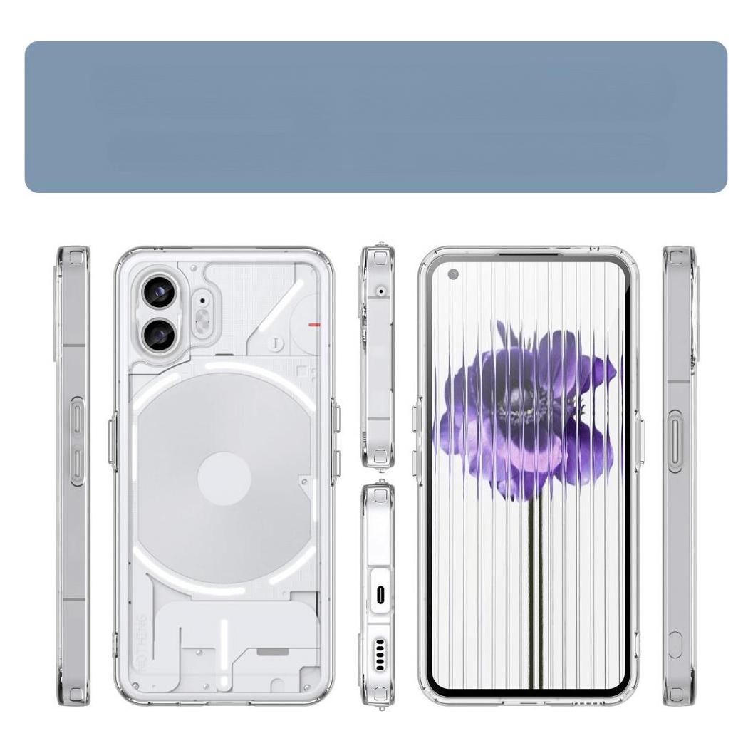 Cover-Discount Nothing Phone (2) - Silikon Gummi Case transparent (Nothing Phone (2)) (660152459A)