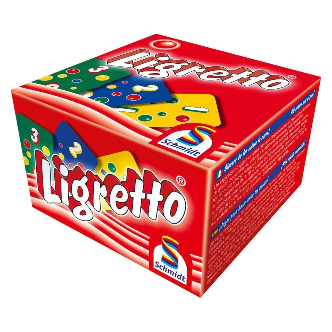 Schmidt Spiele Ligretto - CERVENA (2 - 4 Spieler) (SCH01308)