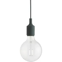 Muuto E27 LED Pendelleuchte, dunkelgrün