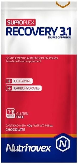 Nutrinovex Suproplex Recovery 3.1 12 Uds 40g Chocolate
