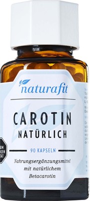 NaturaFit GmbH NATURAFIT Carotin natürlich Kapseln 24.7 g 04155254