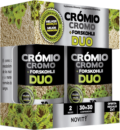 Dietmed Chrome+ Forskohlli Duo 30+30 Comp
