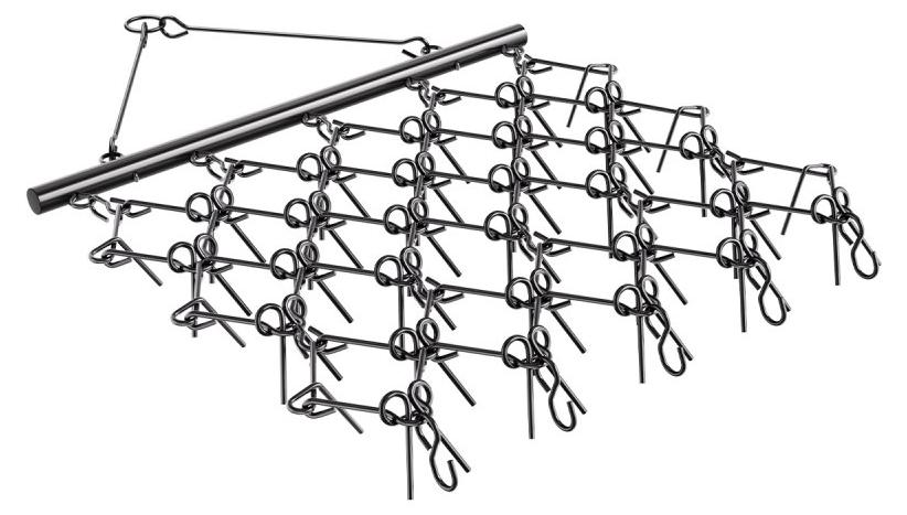 Sleephark 60 - Rasenpflegegerät - 178 x 147 cm, 41 kg - Aus Stahl (Q235) - Für Bodenvorbereitung und Egalisierung