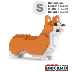 JEKCA Bricks Welsh Corgi Mini 01 ST19DM07