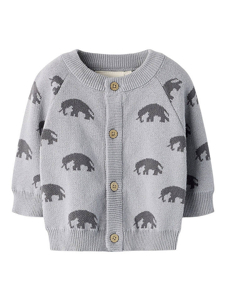 Lil Atelier Cardigan "Lulio" in Grau - 80