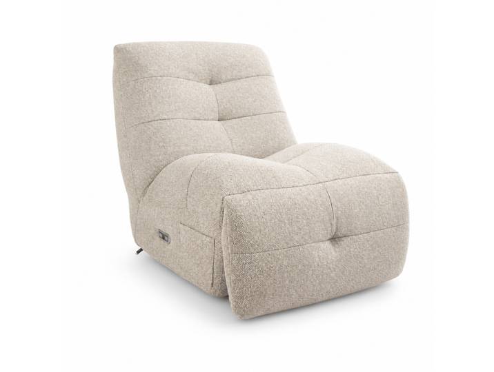 Elektrischer Relaxsessel Sultan - Stoffbezug Taupe