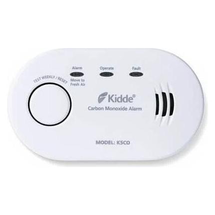 Kidde 809-152026 Kohlenmonoxid-CO-Melder kompakt 4,5V inkl. 2x AA-Batterie im Karton (67231524)