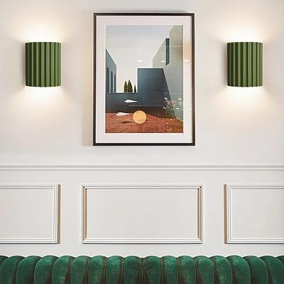 Führte wand licht harz wand lampen 1 stücke 5w wand leuchter innen wand lichter wohnzimmer schlafzimmer wohnzimmer