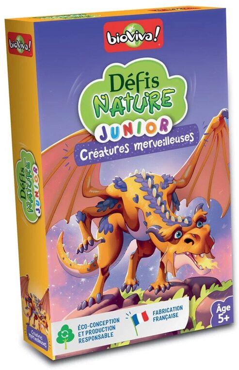 Bioviva Editions Défis Nature Junior - Créatures Merveilleuses