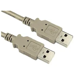 RS PRO USB-Kabel, USBA / USBA, 2m (2 m, USB 2.0), USB Kabel
