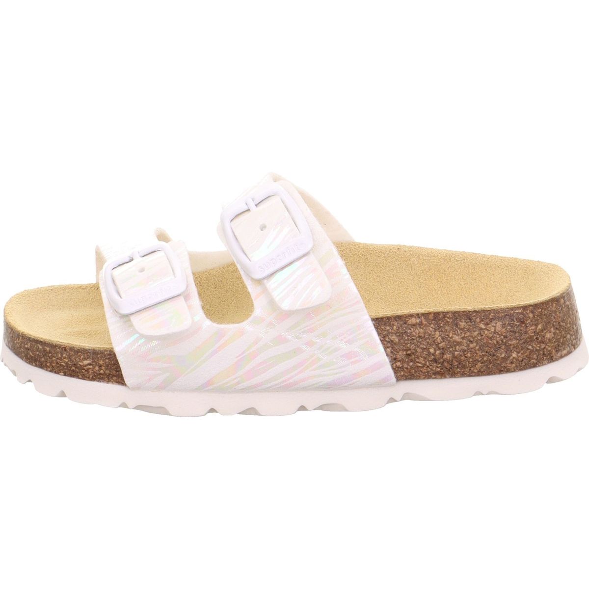 Superfit Fussbettpantoffel weiss (1160) 24 1-800111-1160-24